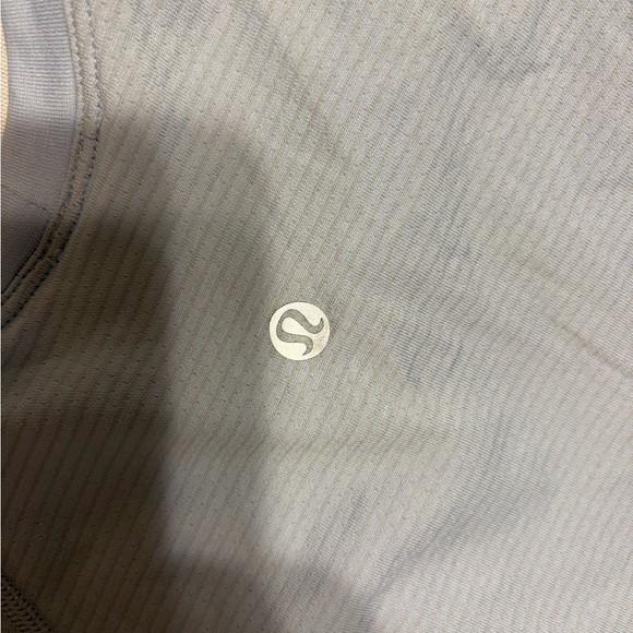 Lululemon Light Blue Short Sleeve Top - Picture 3 of 5